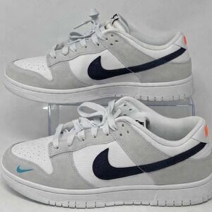 The Nike Dunk Low 'Football Grey Midnight Navy' | Men's Size 10 FJ4227-001